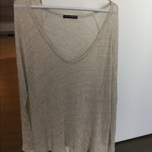 Brandy Melville thin vneck sweater